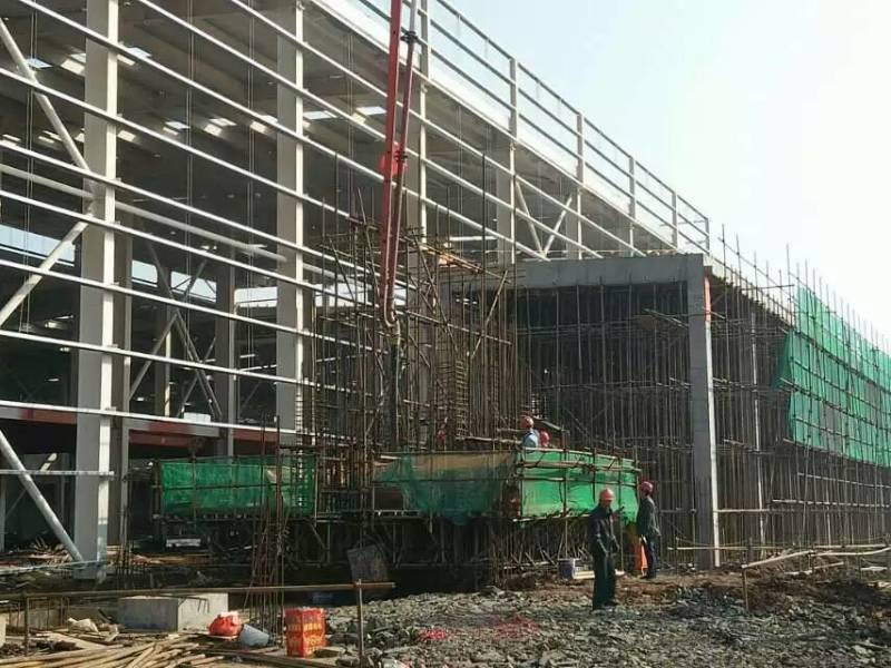 山东诸城排气筒滑模施工
